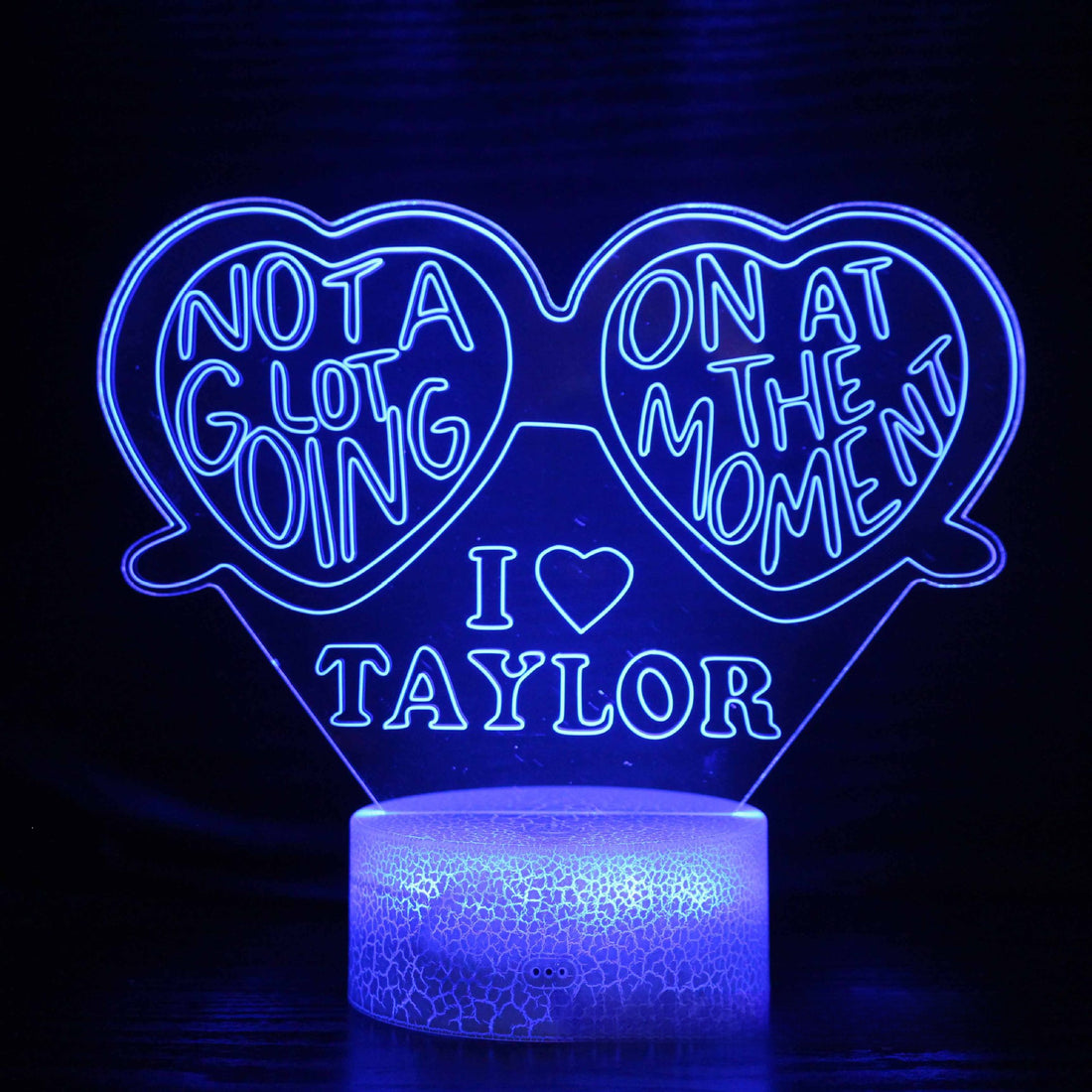 Taylor Swift 3D Lamp Illusion – Perfect for Swifties!