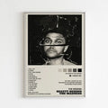 Music Album Star the Weeknd Hip Hop Print Posters for Living Room Canvas Painting Art Home Decoration Wall Decor Picture Gift